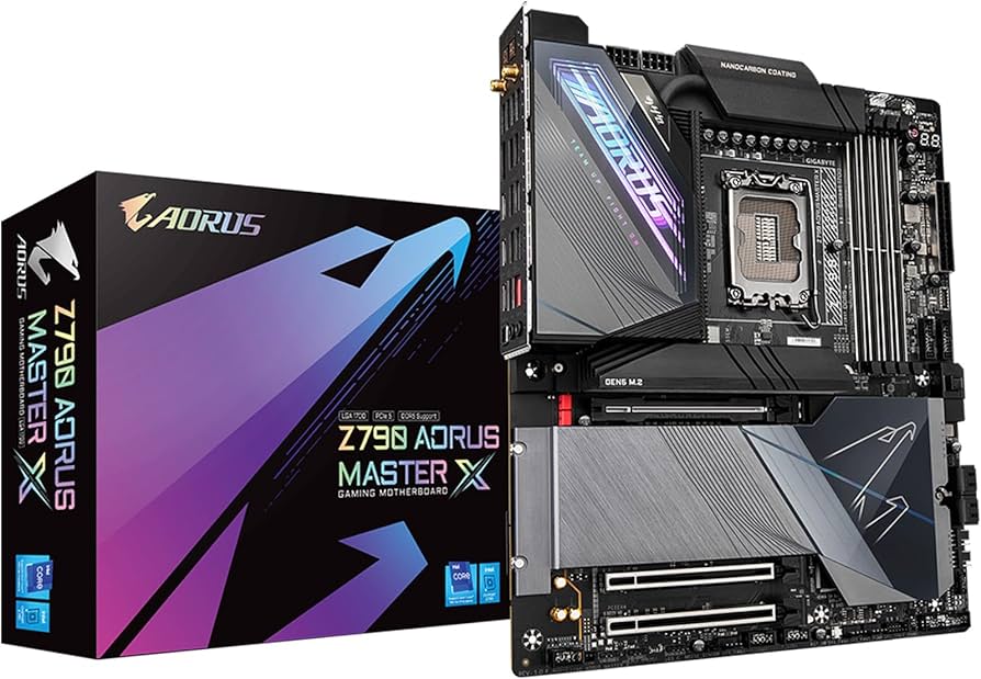 MOTHERBOARD GIGABYTE INTEL Z790 AORUS MASTER X 1.0